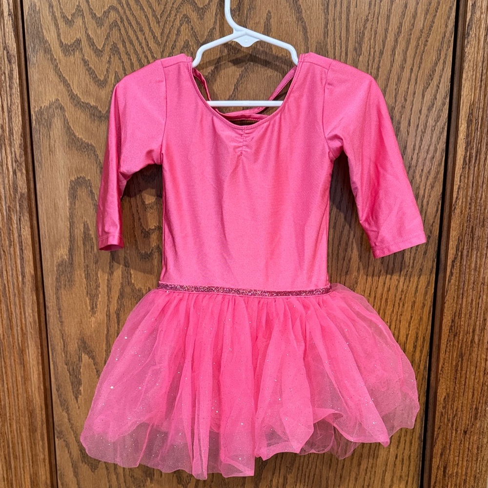 Pink H&M dance leotard girl toddler 3/4T